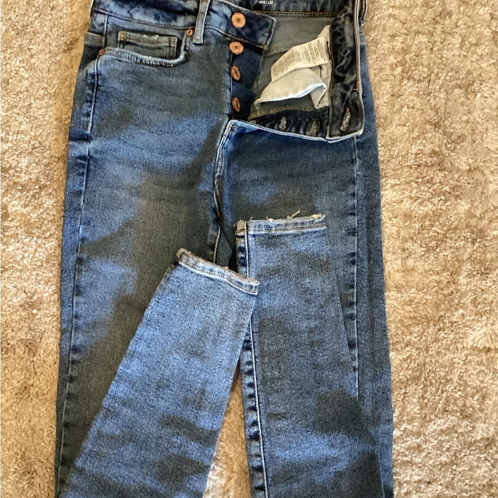 Noisy May button fly skinny jeans-SZ 28/32